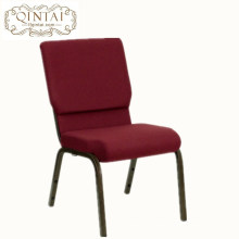 Factory supply metal interlock church chair for auditorium